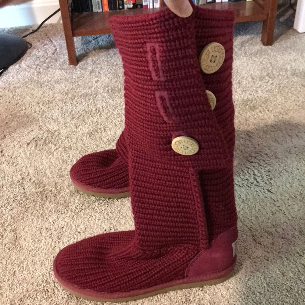 UGG sweater boots